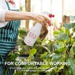 Uineko 4-Pack Heavy Duty Plastic Spray Bottles