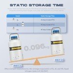 10L Liquid Nitrogen Cryogenic Container with Carry Bag