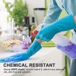 Uineko 4-Pack Heavy Duty Plastic Spray Bottles