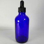 12-Pack 4oz Glass Dropper Bottles - Blue
