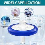 100PCS MCE Syringe Filters 25mm 0.45μm