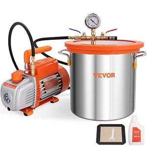 3 Gallon Vacuum Chamber with Pump Kit