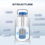 10L Liquid Nitrogen Cryogenic Container with Carry Bag
