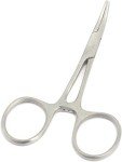 Curved 3.5" Stainless Steel Mosquito Forceps