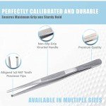 10-Inch Stainless Steel Dissecting Forceps Tweezers