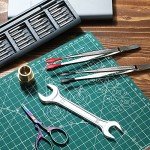 Rubber Tipped Tweezers Forceps - 2 Pack Set