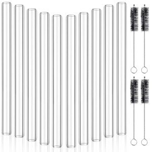 20 Pcs Borosilicate Glass Blowing Tubes Set
