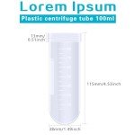 100ml Conical Centrifuge Tubes with Caps (30pcs)