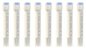 5ML Cryogenic Vials with Silicone Seal - 100 Pack