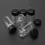 Clear Glass Sample Vials with Screw Caps, 5ml – Pack of 20