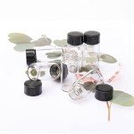 Clear Glass Sample Vials with Screw Caps, 5ml – Pack of 20