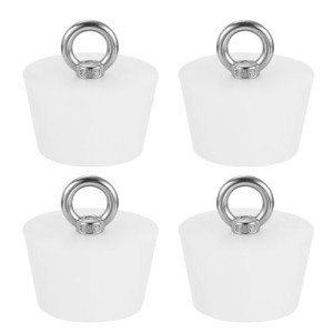 Silicone Tapered Plug Set for Test Tubes 4 Pcs