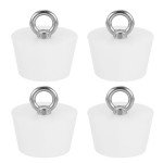 Silicone Tapered Plug Set for Test Tubes 4 Pcs