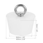 Silicone Tapered Plug Set for Test Tubes 4 Pcs