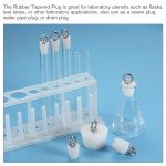 Silicone Tapered Plug Set for Test Tubes 4 Pcs
