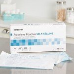 Self-Sealing Autoclave Pouches, 5.25x10 in, 200 Count