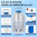 10L Aluminum Cryogenic Container for Liquid Nitrogen