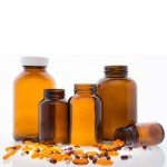 250 ml Amber Glass Wide Mouth Bottles - 24 Pack