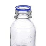 10 Pack 250 mL Graduated Glass Storage Bottles