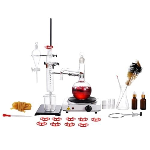 VEVOR Essential Oil Distillation Kit with Glassware