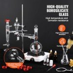 VEVOR Essential Oil Distillation Kit with Glassware