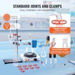 VEVOR Essential Oil Distillation Kit with Glassware