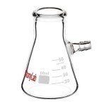 50ml Borosilicate Glass Filtering Flask with Tubulation