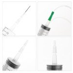 3 Pack 100ml Plastic Syringes with Test Tubes