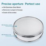 304 Stainless Steel Lab Sieve - 200 Mesh