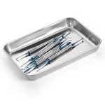 Stainless Steel Medical Trays - 3 Pack