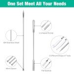 5-Pack Capsule Filling Kit with Stainless Steel Spoon