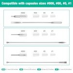 5-Pack Capsule Filling Kit with Stainless Steel Spoon