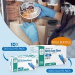Nitrile Medical Exam Gloves - 4 Mil, Medium (2000)