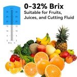 NEEBETEK Brix Meter Refractometer for Sugar Measurement