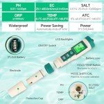 7-in-1 Digital pH and TDS Water Meter