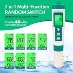7-in-1 Digital pH and TDS Water Meter