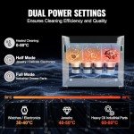 VEVOR 10L Digital Ultrasonic Jewelry Cleaner