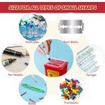 2 Gallon Biohazard Sharps Disposal Containers (6 Pack)