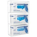 Triple Wall Mount Glove Dispenser & Organizer
