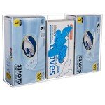 Triple Wall Mount Glove Dispenser & Organizer