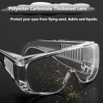 4 Pack Kid Safety Glasses - Clear Lens Goggles