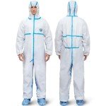 Medtecs AAMI Level 4 Hazmat Suit - 6 Sizes