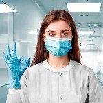 Disposable Knee-Length Lab Coats, Pack of 10