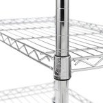 Seville Classics Stainless Steel Utility Cart, 30" x 20