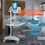 Medical Trolley with Monitor Mount for Clinics
