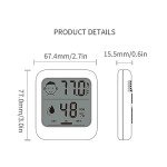 HATUSOKU Digital Thermometer and Hygrometer Pack of 2
