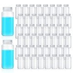 48-Pack 16oz Clear Plastic Sample Bottles