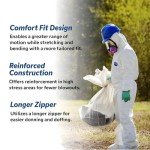 DuPont Tyvek 400 Disposable Coveralls with Hood, Medium