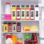 16oz Clear Plastic Juice Bottles with Caps - 30pcs