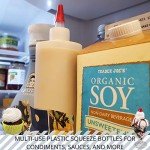 32oz HDPE Plastic Squeeze Bottles - Pack of 4